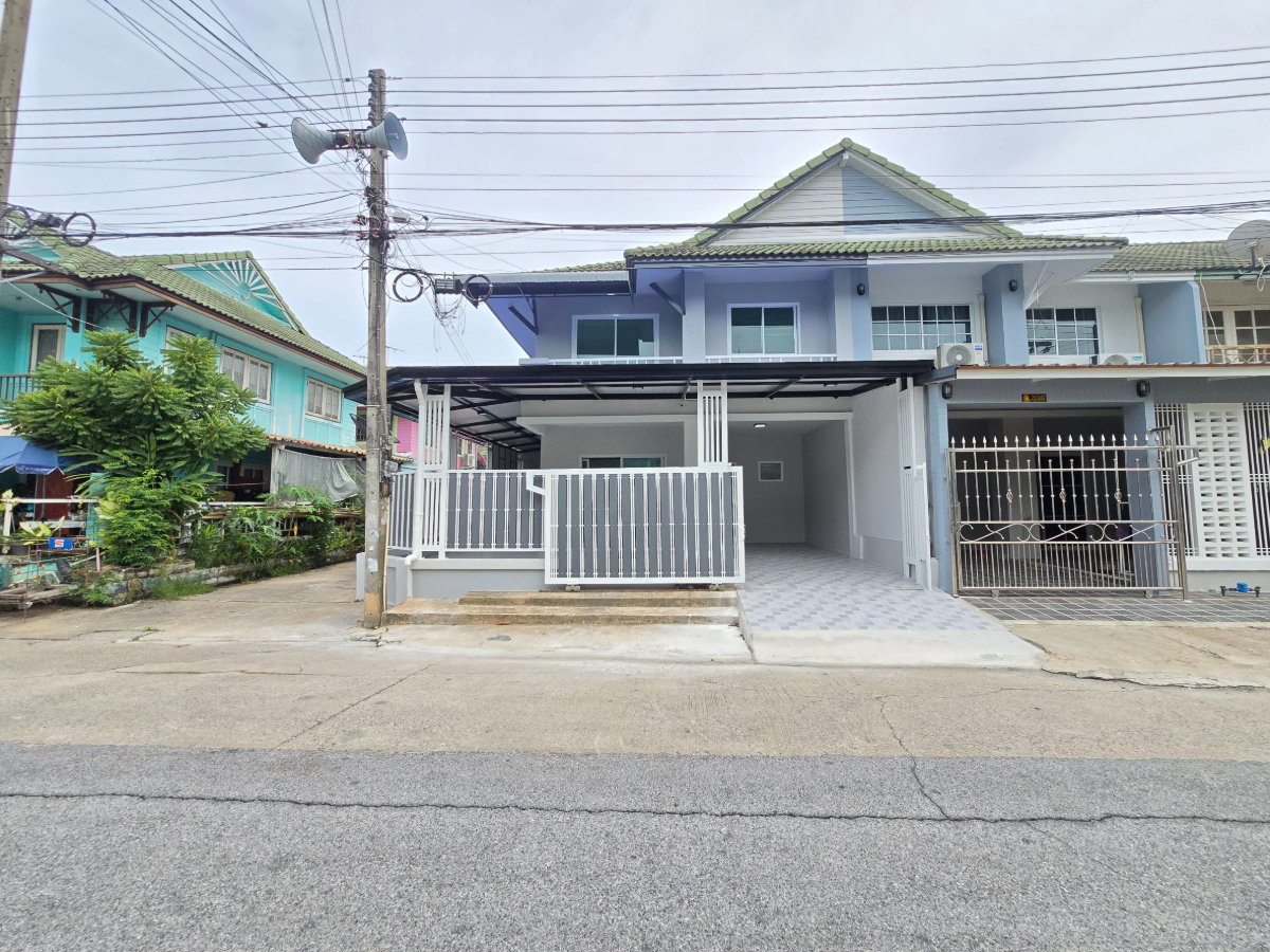 รูป หมู่บ้านพฤกษา12 หลังมุม ถนนรังสิต-นครนายก รังสิต-คลองสาม คลองหลวง ปทุมธานี ซ.6/4 ทิศเหนือ ทาวน์เฮ้าส์ รีโนเวทใหม่ ทำเลดี - รูปที่ 1/29