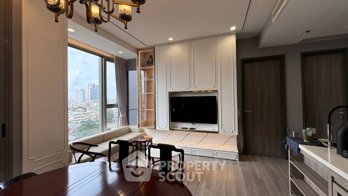รูป คอนโด 2 ห้องนอน Rhythm Charoenkrung Pavilion ใกล้ BTS สะพานตากสิน (ID 3187059) - รูปที่ 2/9