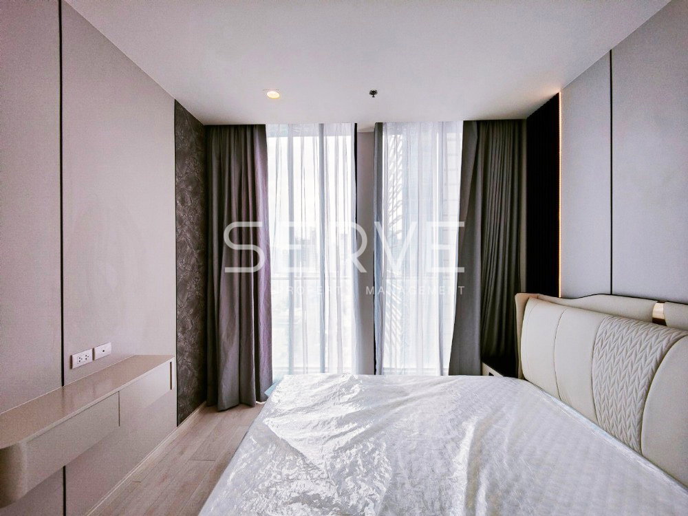 รูป 🔥ราคาฮอตมาก 80K🔥 - 2 นอน ห้องคอมบาย ห้องใหญ่ 117 ตรม. ชั้นสูง 25+ บนทำเลดีๆ คอนโดเชื่อมต่อเข้า BTS เพลินจิต ที่ Noble Ploenchit / ให้เช่าคอนโด - รูปที่ 4/9