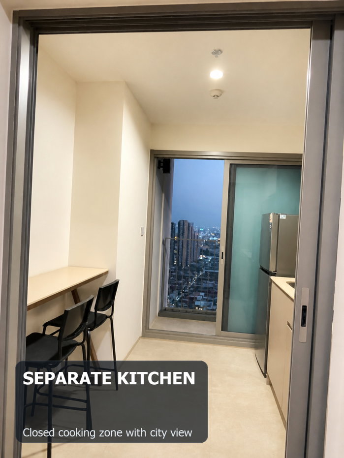 picture For Rent: Whizdom Connect Sukhumvit33rd Floor City View - 3/5