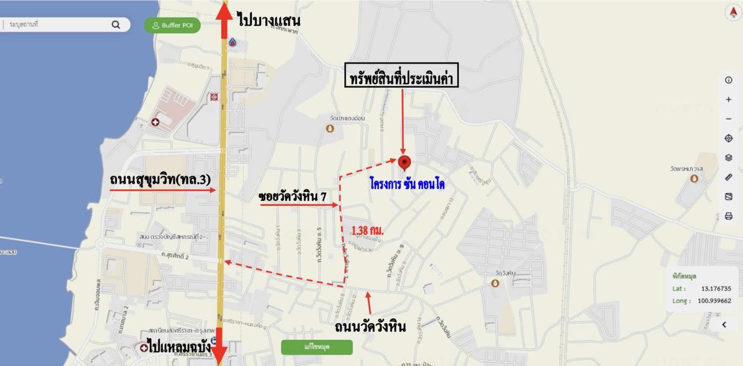 รูป คอนโดมิเนียม 31 ตร.ม. ซัน คอนโด ศรีราชา ชลบุรี 1.4M - รูปที่ 27/27