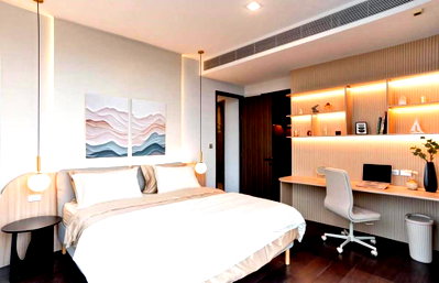 คอนโดให้เช่า : ชั้น 22 คอนโด 2 ห้องนอน Laviq Sukhumvit 57 ใกล้ BTS ทองหล่อ 200 ม. (ID 3187525)