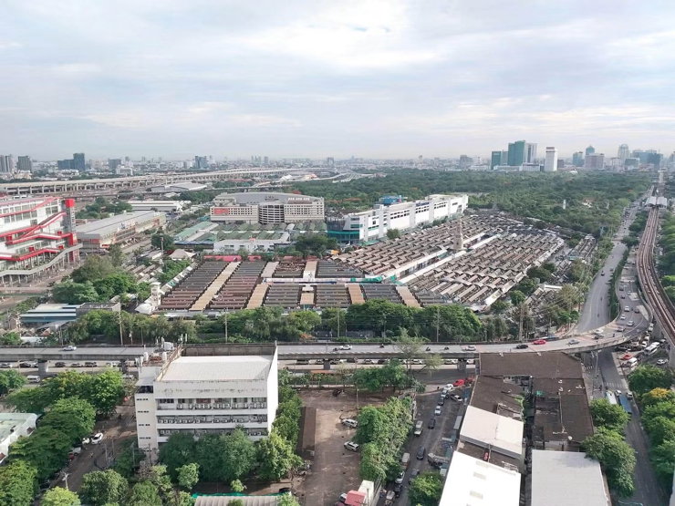 picture ​​Ideo Phahol-Chatuchak Condo ✨ Newly renovated room with Chatuchak Park view. - 8/9