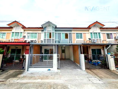 Townhouses for sale Design Village Phutthamonthon : 📌 For Sell Town house PRUKSA VILLE 33 PINKLAO-WONGWAEN 2-story 3 bedroom 2 bathroom