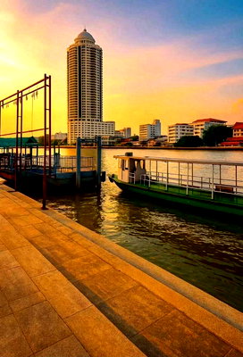 Land for sale วิทยาลัยเซนต์หลุยส์ : FOR SALE : RIVERFRONT LAND NEAR ICON SIAM