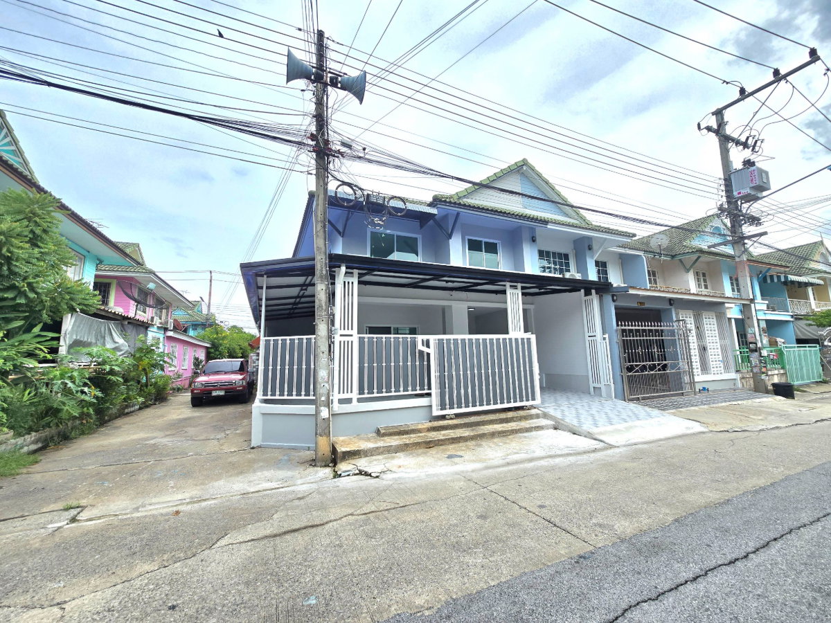 รูป หมู่บ้านพฤกษา12 หลังมุม ถนนรังสิต-นครนายก รังสิต-คลองสาม คลองหลวง ปทุมธานี ซ.6/4 ทิศเหนือ ทาวน์เฮ้าส์ รีโนเวทใหม่ ทำเลดี - รูปที่ 2/29