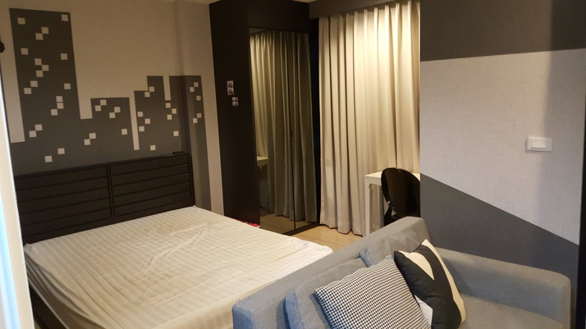 รูป For Sale The Base Ramkhamhaeng Condo Studio room 28st. Floor 0869888099 Line ID: dhiradhn - รูปที่ 5/15