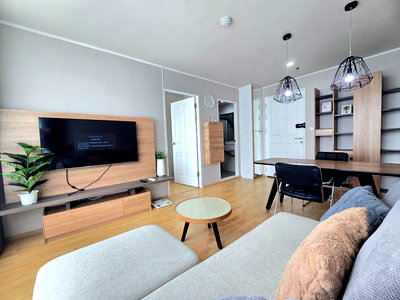 คอนโดให้เช่า : 🔔New🔔 ให้เช่าห้องสวยชั้น 23 ตกแต่งใหม่ ฝั่งตะวันออก ที่ U Delight Residence พัฒนาการ-ทองหล่อ