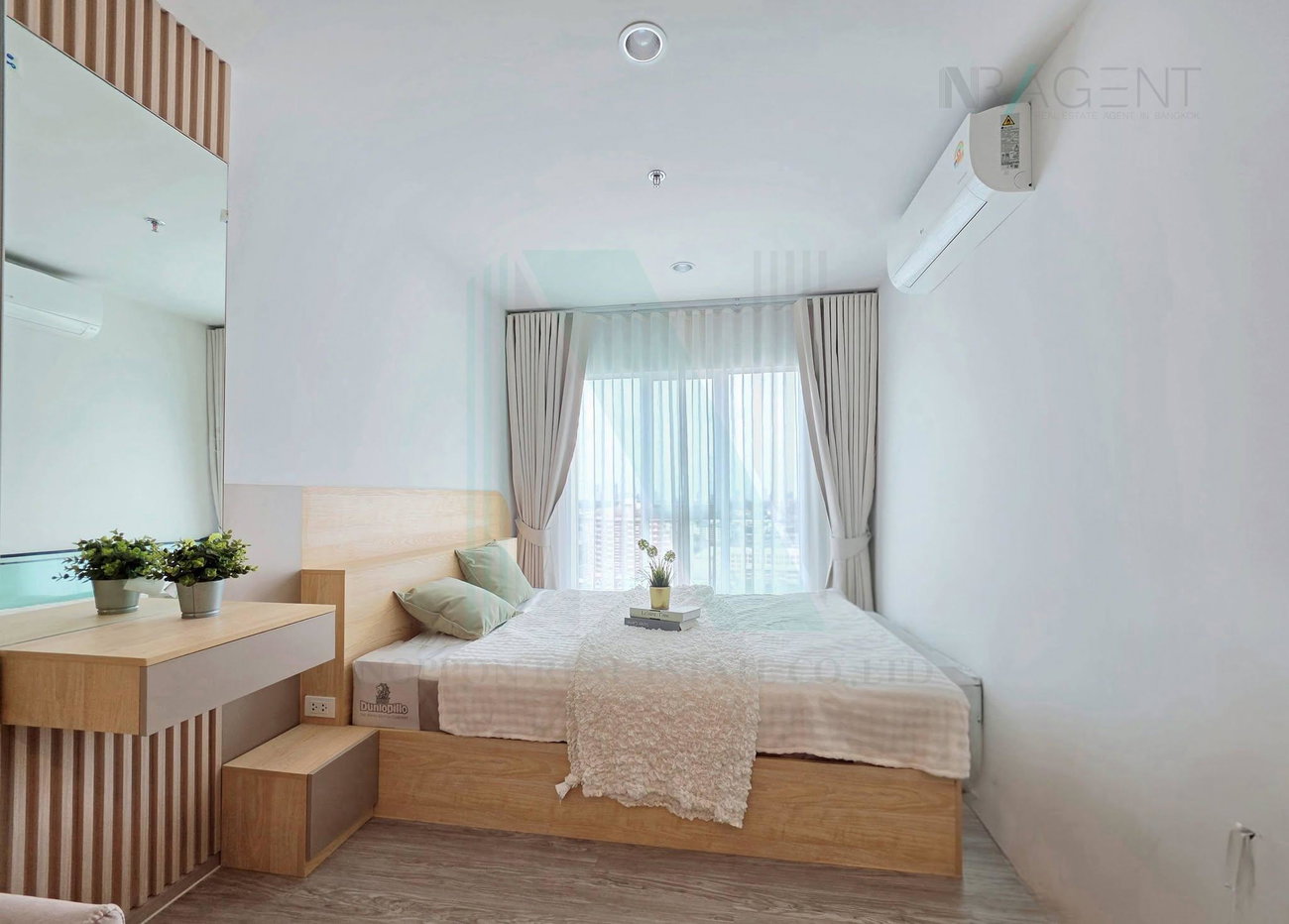 รูป ให้เช่าคอนโด รีเจ้นท์ โฮม บางนา อาคาร B ชั้น 19 1 ห้องนอน ขนาด 28 ตรม ใกล้ BTS บางนา - รูปที่ 4/8