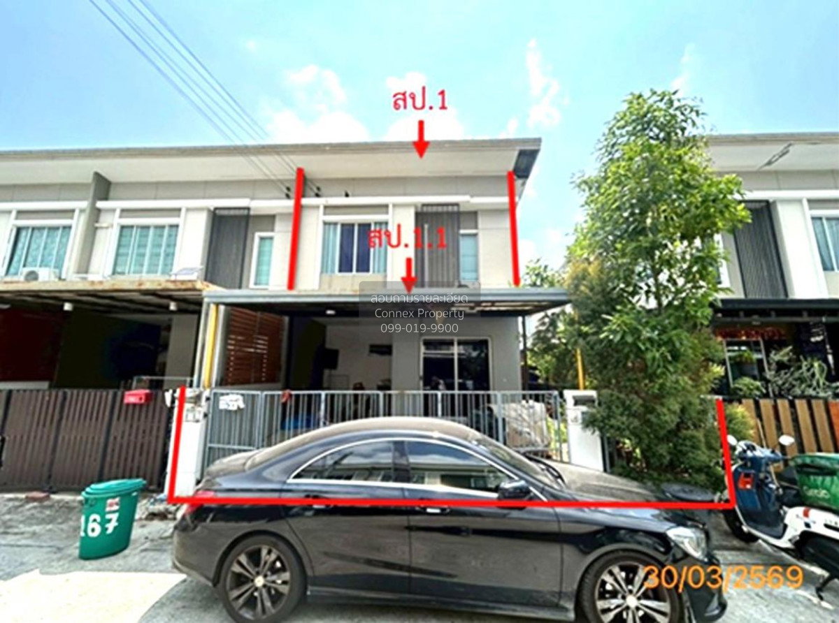 รูป ขายทาวน์เฮ้าส์/ทาวน์โฮม พฤกษาวิลล์ 92 อ่อนนุช - สุวรรณภูมิ ราชาเทวะ บางพลี สมุทรปราการ CX-164504 ✅ ทักไลน์ @connexproperty ตอบทันที ทีมงานมืออาชีพ ✅ - รูปที่ 1/1