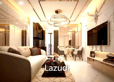 Condos for sale : Grand Solaire Pattaya High-Floor 1-Bedroom Condo for Sale
