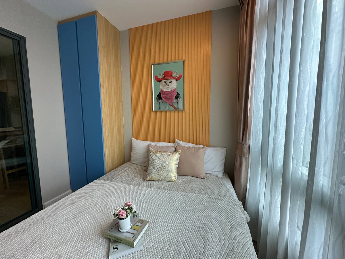 picture Condo for rent, Metro Sky Prachachuen 5th floor, Building A, 29 sq.m., ready to move in - 7/11