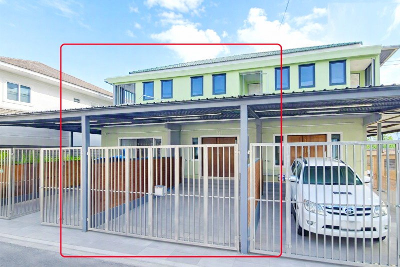 รูป ใกล้รถไฟฟ้าสายสีชมพู  รามอินทรา35-45 MRTมัยลาภ MRTรามอินทรา39 ทาวน์เฮาส์ 2 ชั้น ให้เช่า 2นอน 2น้ำ 2แอร์ จอดรถ 1คัน 20ตร.ว. 150ตร.ม. - รูปที่ 1/8