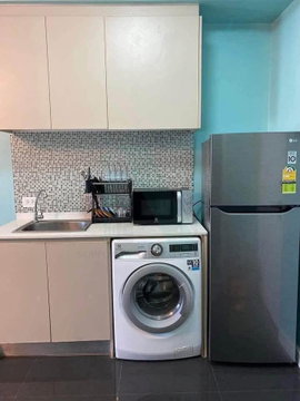 🎉 For Rent Condo A SPACE ME BANGNA Building 1, Floor 17,1 bed room, Room size 25 sqm