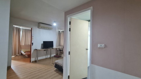 cd1928 ให้เช่าคอนโด ห้องมุม รีโนเวทใหม่ ราคาถูก 7,000 บาท/เดือน Swift Condo (ใกล้ ABAC บางนา)
