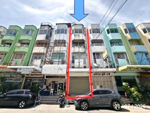 อาคารพาณิชย์ 19 ตร.วา ศรีราชานคร ศรีราชา ชลบุรี 9.9M