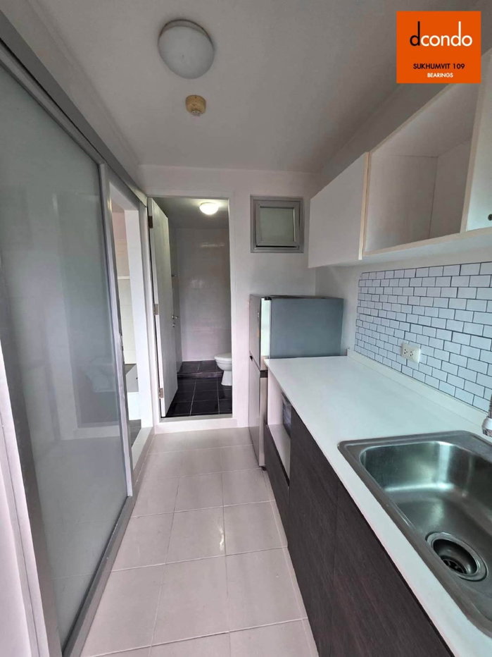 รูป ขายถูกคอนโด D Condo สุขุมวิท 109 ชั้น 8 ห้องกว้างอยู่สบาย เฟอร์ฯครบพร้อมอยู่ วิวโล่งไม่บังวิว ทำเลดีเดินทางสะดวก ใกล้รถไฟฟ้า BTS แบริ่ง - รูปที่ 6/10