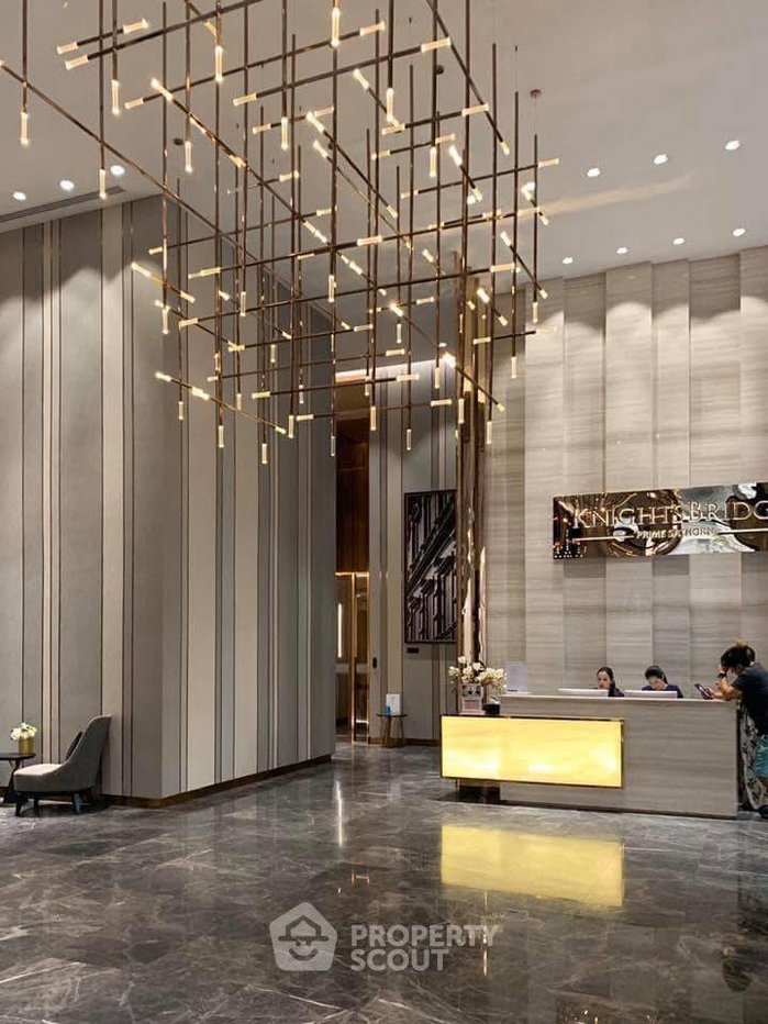 รูป คอนโด 1 ห้องนอน ชั้นสูง 44 ตร.ม. Knightsbridge Prime Sathorn ใกล้ BTS เซนต์หลุยส์ (ID 411057) - รูปที่ 4/6