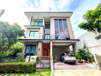 เช่าบ้านเดี่ยว MRT มหาดไทย : P0869/บ้านเดี่ยว โครงการ Soul Ekamai-Ladprao by AP  Minimal Luxury ย่านลาดพร้าว 112 | 4 ห้องนอน 6 ห้องน้ำ | 331 ตร.ม. | 95,000 บาท/เดือน