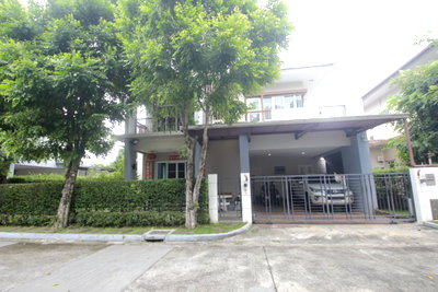 บ้านเดี่ยว ถนนราชพฤกษ์ : บ้านเดี่ยว เดอะซิตี้ The city ราชพฤกษ์ จรัญ13 มีพื้นที่สวน โครงสร้างแข็งแรง หลังบ้านติดสวน ใกล้รถไฟฟ้าบางหว้า จรัญ 13 ขายราคาทุน
