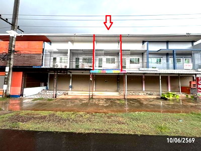 Shophouses for sale Khemarat Ubon Ratchathani : SHOP HOUSE 26 Sq.w. Khemarat Ubon Ratchathani for 2.3M