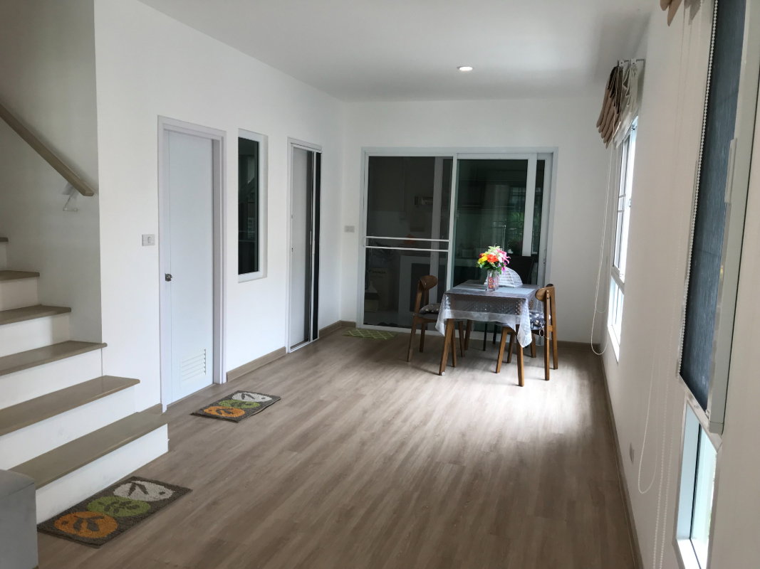 รูป 🏡 บ้านเช่าหลังมุม ใหม่ ใหญ่ สวย ใกล้ MRT หลักสอง เข้าสาทรง่าย | M Life บางแค–สาทร - รูปที่ 6/22