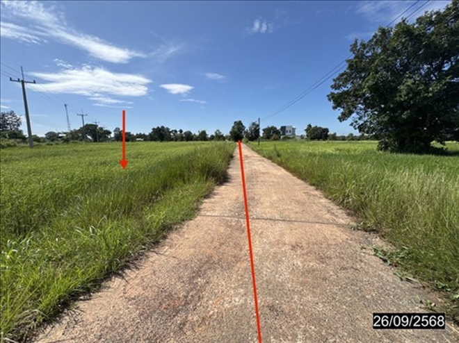 picture LAND 5048 Sq.w. Trakan Phutphon Ubon Ratchathani for 3.7M - 7/21