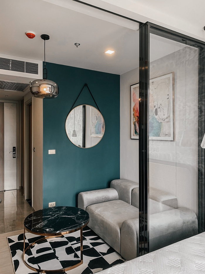 picture High Floor 🏙️(For Rent) One9five Asoke-Rama9 ( 1 Bed, 27 sqm) - ONFA049 - 5/12