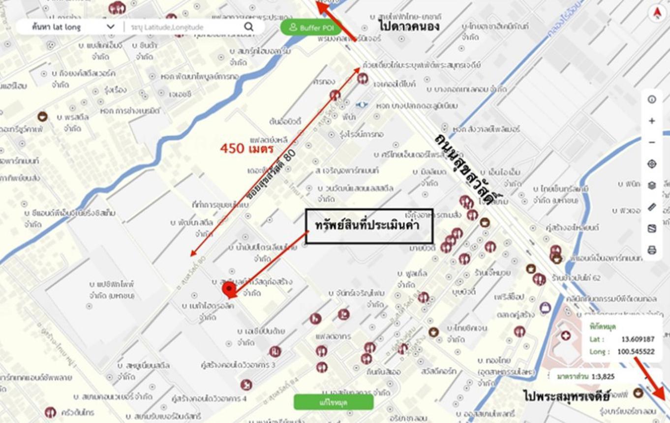 รูป อาคารโรงงาน 3514.7 ตร.วา พระสมุทรเจดีย์ สมุทรปราการ 181.4M - รูปที่ 64/65