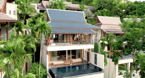 Exceptional Thai-style Hillside Villa with Ocean View