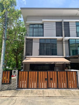 R3090 ให้เช่าทาวน์โฮม 3 ชั้น หลังมุม หมู่บ้านพฤกษาวิลล์ 64 สายไหม (ว่างค่ะ) ใกล้ BTS สถานีคูคต