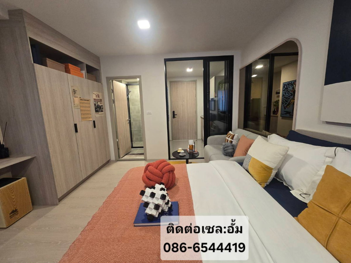 รูป 🔥 ดีคอนโด วิวิด รังสิต ตรงข้าม ม.กรุงเทพ | เริ่ม 1.89 ล้าน | ห้องพร้อมอยู่ | โปรสุดคุ้ม! - รูปที่ 5/6