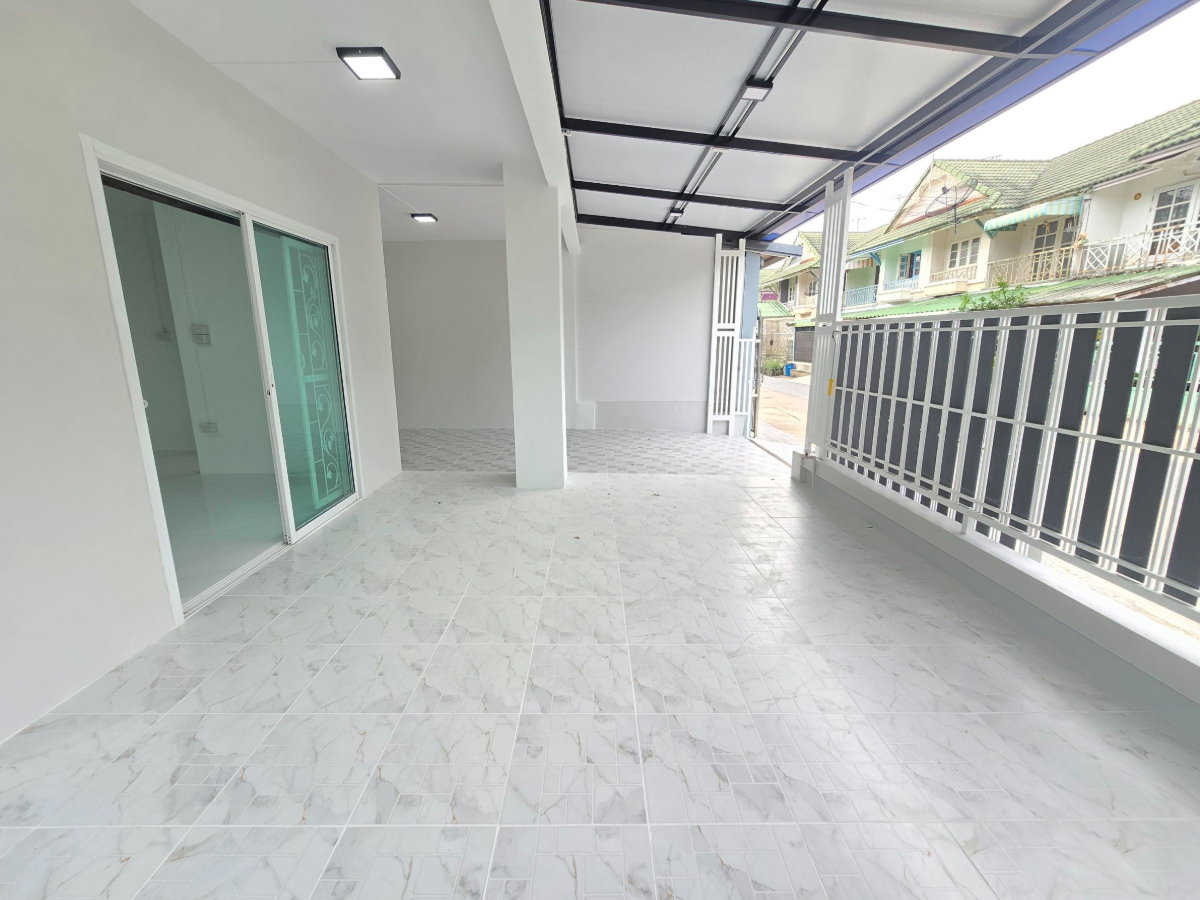 รูป หมู่บ้านพฤกษา12 หลังมุม ถนนรังสิต-นครนายก รังสิต-คลองสาม คลองหลวง ปทุมธานี ซ.6/4 ทิศเหนือ ทาวน์เฮ้าส์ รีโนเวทใหม่ ทำเลดี - รูปที่ 9/29