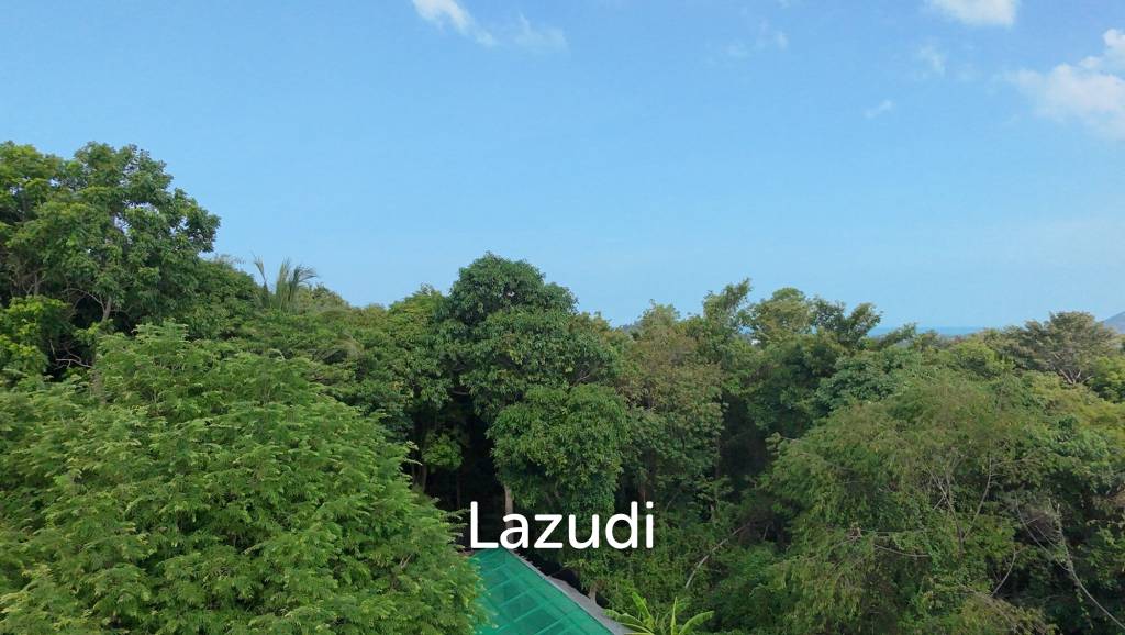 picture Land with Mountain & Sea Views in Bang Rak, Koh Samui - 6/9