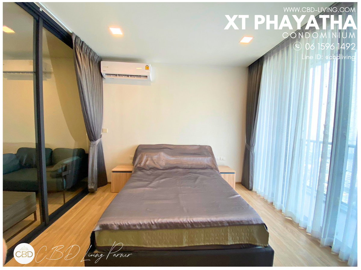 รูป For Rent XT Phayatha 42 sq.m. 1 Bedroom ชั้นสูง วิวไม่บล๊อก พร้อมย้ายเข้า - รูปที่ 4/4