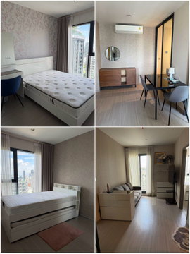 ให้เช่า Life Asoke Hype | 2 ห้องนอน 49 ตร.ม. | ชั้น 39 | 36,000 บาท | ใกล้ MRT พระราม 9
