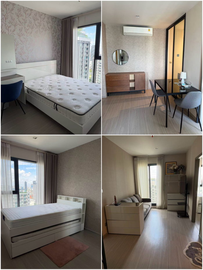 picture For Rent | Life Asoke Hype | 2 Bedrooms 49 Sqm | 39F | 36,000 THB | Near MRT Phra Ram 9 - 1/7