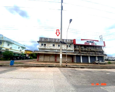 ขายอาคารพาณิชย์ : อาคารพาณิชย์ 80 ตร.วา เซกา บึงกาฬ 7.9M