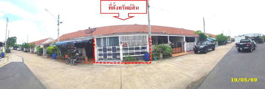 ทาวน์เฮ้าส์ 21 ตร.วา ทรัพย์รุ่งเรือง ซิตี้ 2 อมตะ-พานทอง พานทอง ชลบุรี 1.6M
