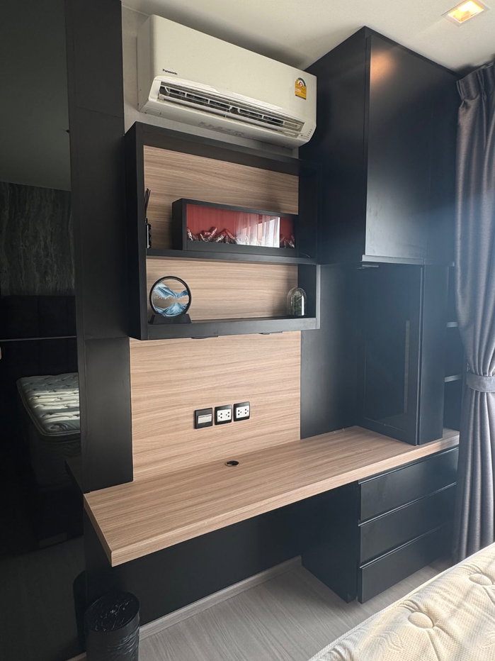 รูป [VR0676] 🔥 ขาย 3.79 ล้าน / เช่า 18,000/เดือน | Life Sukhumvit 62 ชั้น 9 ขนาด 30 ตร.ม. 1 นอน Built-in สวย เพียง 200m ถึง BTS บางจาก! 🔥 - รูปที่ 4/15