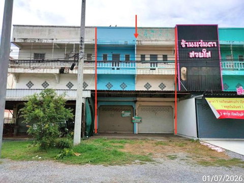 อาคารพาณิชย์ 95 ตร.วา ท่าวุ้ง ลพบุรี 3.3M