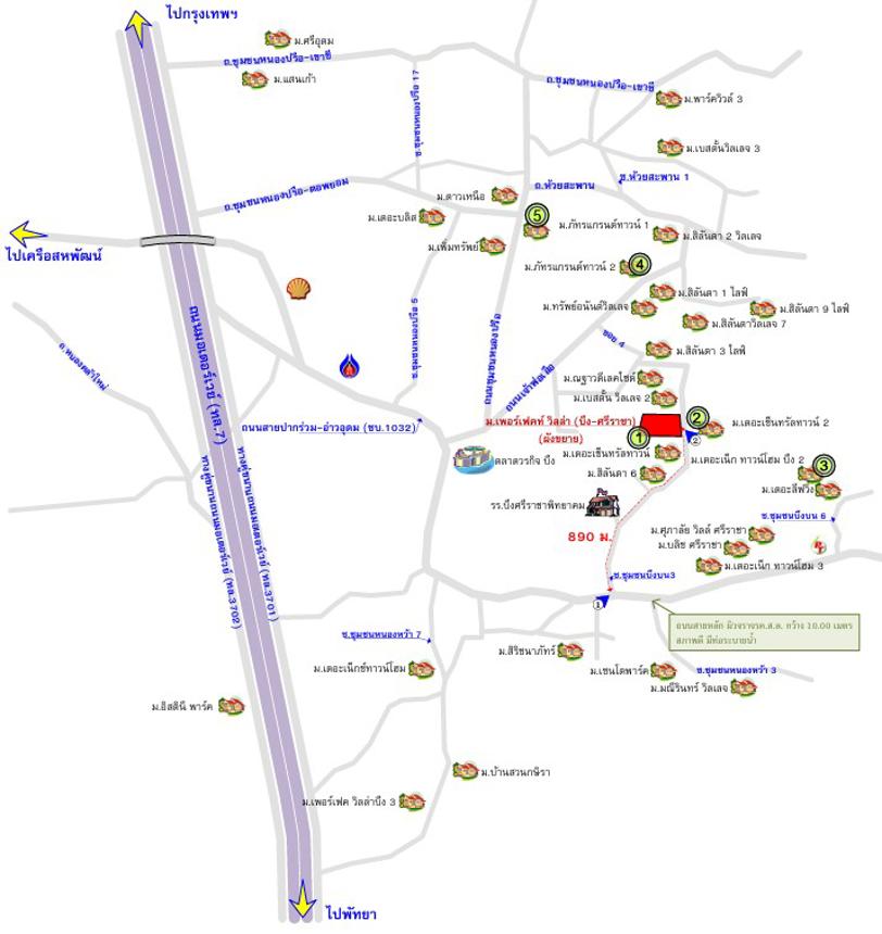 picture TOWN HOUSE 22.6 Sq.w. Si Racha Chonburi for 1.8M - 12/13
