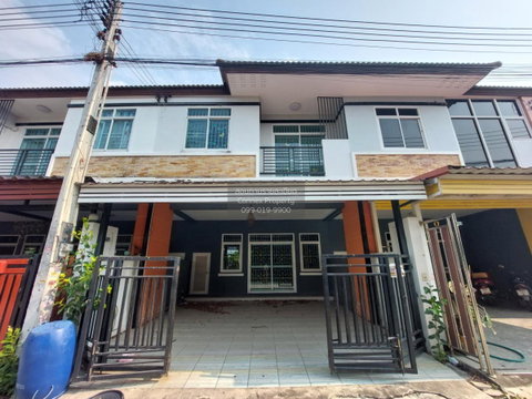 For Sale Townhouse/Townhome , Thrap Rung Ruang City 2 , wide frontage , Ban Kao , Phan Thong , Chon Buri , CX-120193 ✅ Live chat with us ADD LINE @connexproperty ✅