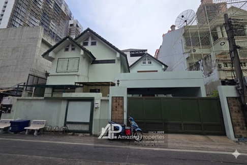 Rare land for sale in Phrom Phong with 2 Houses on Plot