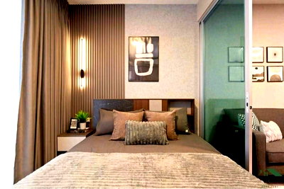 Condos for rent : S325 🔥 For Rent 📍 A Space Me Sukhumvit 77📍 Condo in the heart of Sukhumvit, connected to 3 BTS lines. Fully furnished with appliances.