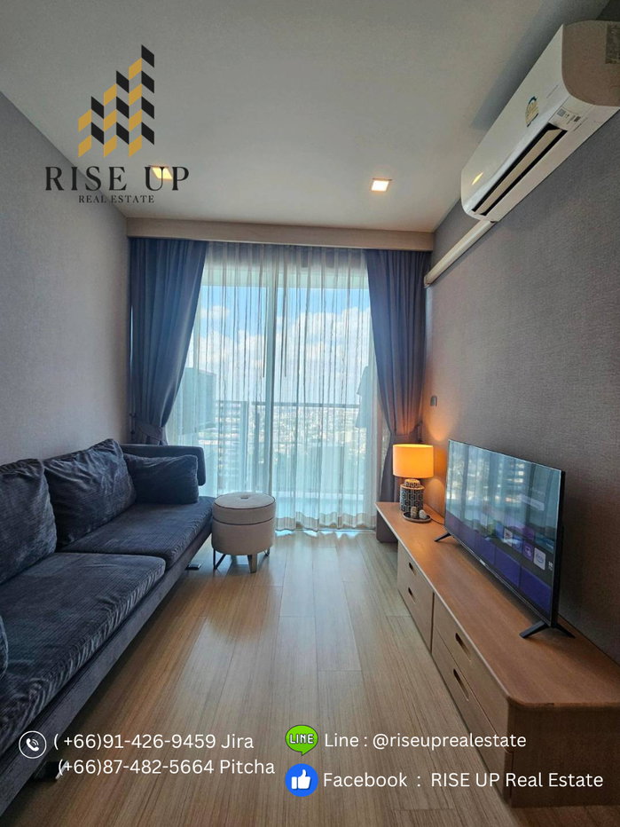 รูป คอนโดปล่อยเช่า 📣 Sky walk Condo, 1 ห้องนอน, 1 ห้องน้ำ, ขนาด 50 ตรม. 🔥 30,000 บาท/เดือน🔥 - รูปที่ 3/13