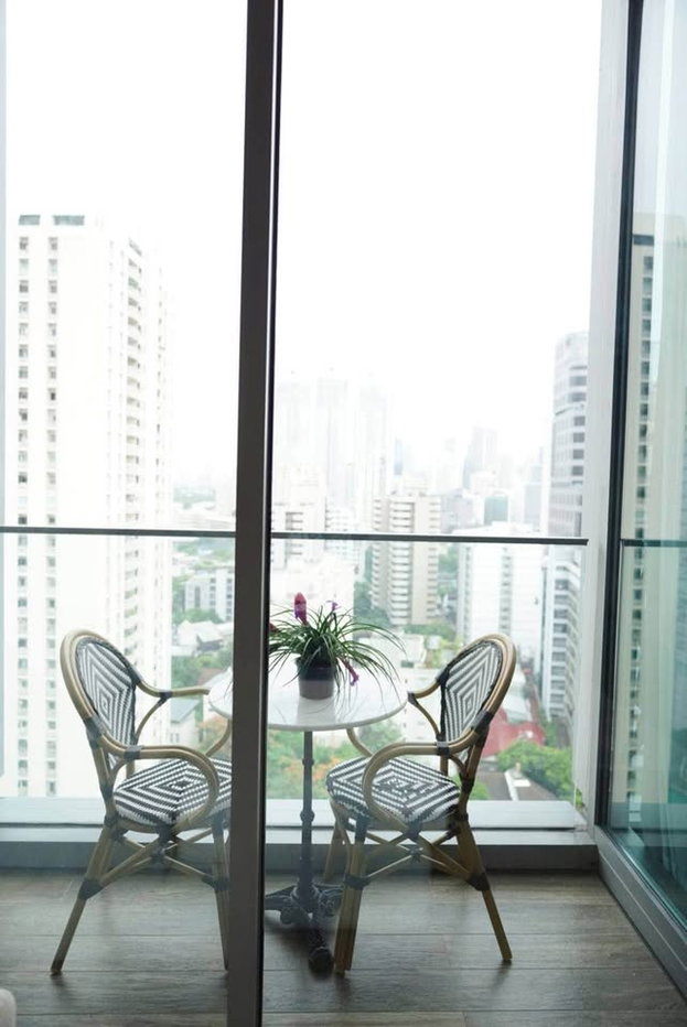 รูป 2 ห้องนอน ชั้นสูง (For Rent/ให้เช่า) Kraam Sukhumvit 26 (Phrom Phong) - Code KS26009 - รูปที่ 9/14