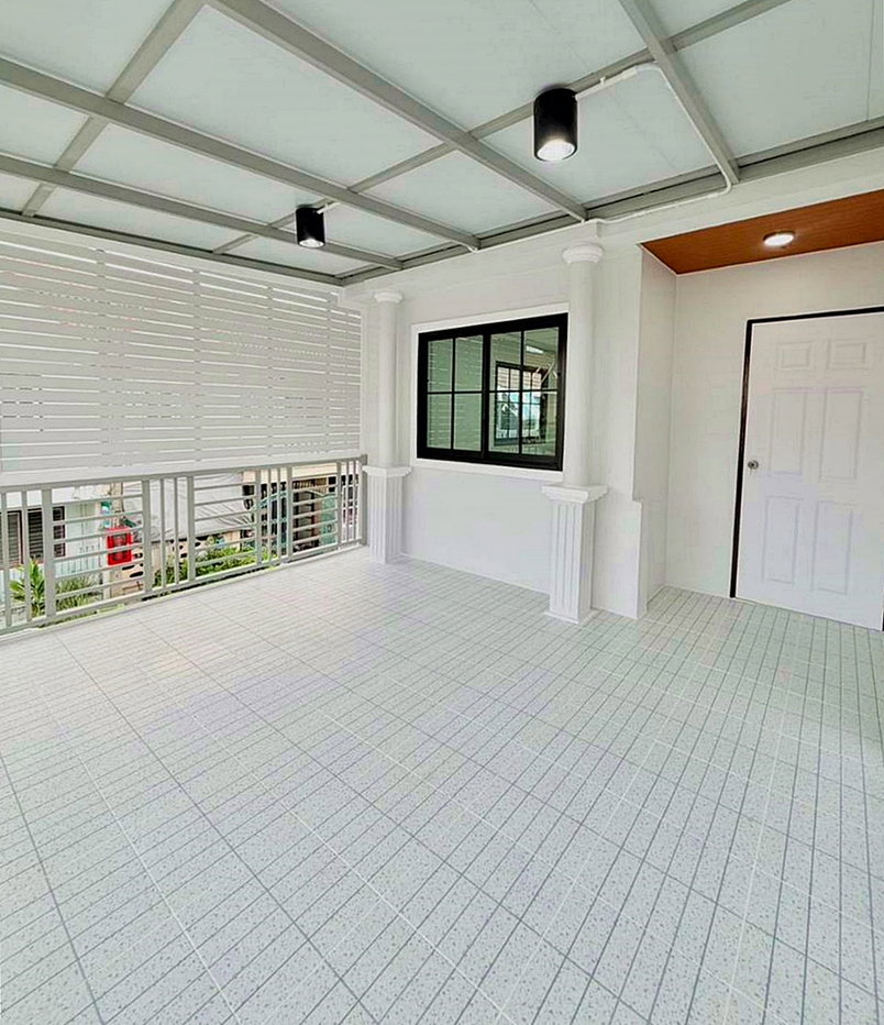 รูป บ้านสวย  หลังมุม มีระเบียงหน้าบ้าน #หมู่บ้าน ป.ผาสุข นิเวศน์ บางบัวทอง ใกล้เซ็นทรัล เวสเกต - รูปที่ 19/23