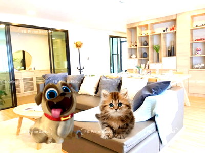 คอนโดให้เช่า : Rare🎯3Bed Pet-Friendly Apartment for Rent Sukhumvit Phromphong🌿 Rooftop Garden😽2Pets 15kg each🔥Best Price!! for this size over 100 sqm! and area!!