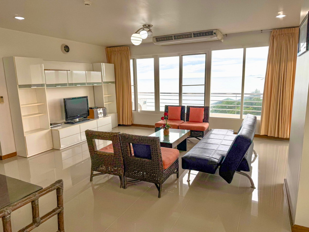 picture 🌊 Wake Up to Sea & Mountain Views — Spacious 122 sq.m. Beachfront Living! ⛰️  Baan Hansa Condo for Sale - 1/17
